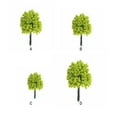 thumbnail image 4 of Moyic Paquete de 20 modelo de árbol, decoración de aula, paisaje de ferrocarril, planta de plástico, juguetes para niños, accesorios de fiesta, Decoración 4cm Moyic HA064223-02, 4 of 6