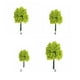 thumbnail image 5 of Ounissouiy 20 piezas modelo árbol casa decoración aula decoración plástico calle plástico planta dulce regalo Artificial miniatura 5cm Decoración 5cm Ounissouiy HA064223-01, 5 of 6