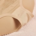 thumbnail image 5 of Odeerbi Womens Underwear Seamless Shapewear Tummy Control High Waist Nice Buttocks Peach Buttocks Belly-up Pants Slim Pants Beige, 5 of 5
