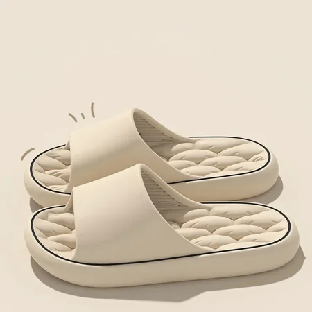 Summer Women Cloud Slippers Indoor Lightweight Casual Flip Flops Bathroom Non Slip Soft Soled Sandals Outdoor Beach Slides Shoes TUOXIE