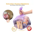 thumbnail image 4 of Bolsas De Basura,Bolsas De Basura Pequeñas Con Asa Para Oficina, Cocina,Papelera De Dormitorio,Bolsas De Basura Fuertes Portátiles Coloridas,Bolsas De Basura,100 Cuentas Púrpura, 4 of 4