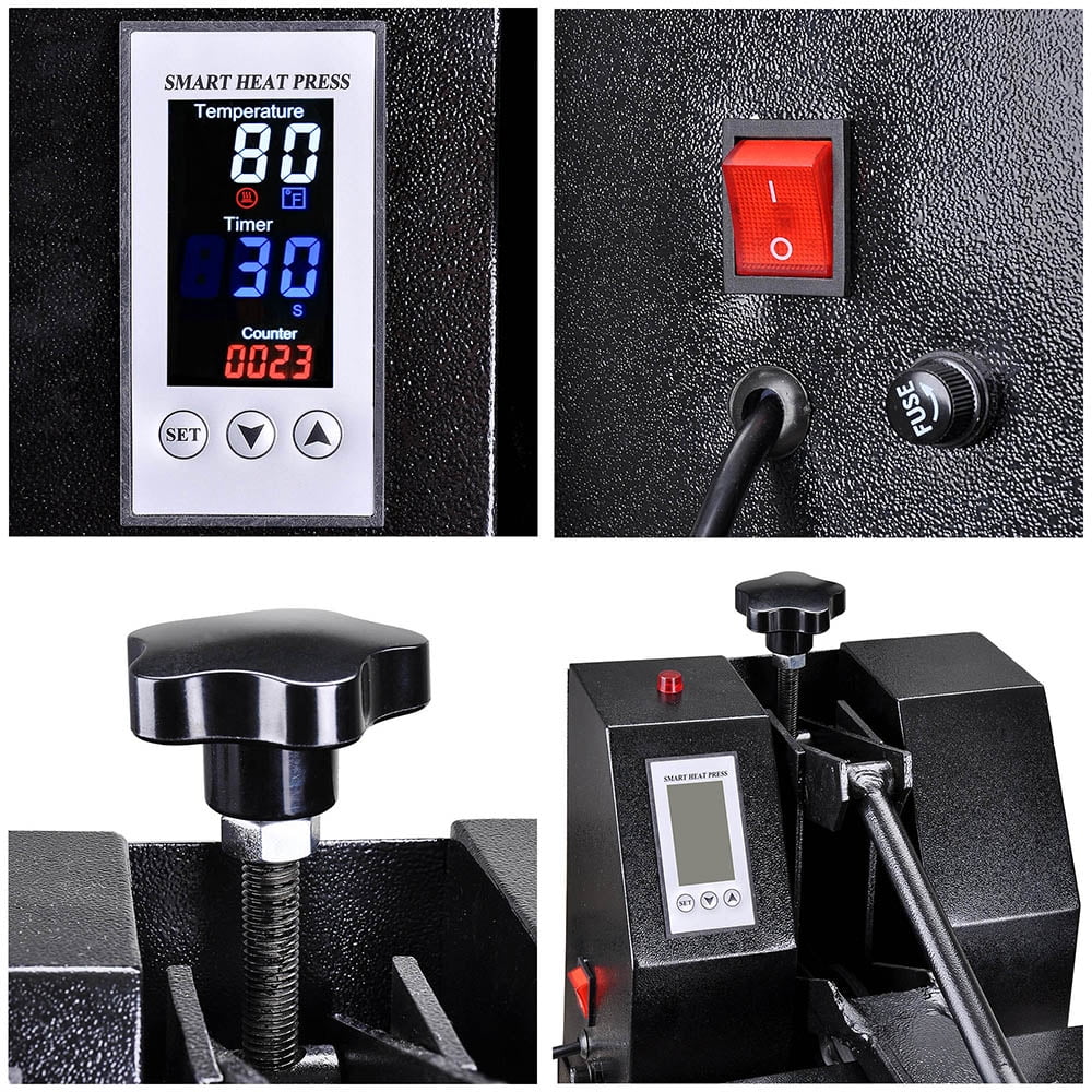 16x20/" High Pressure Heat Press Machine Sublimation Transfer Printing LCD Timer