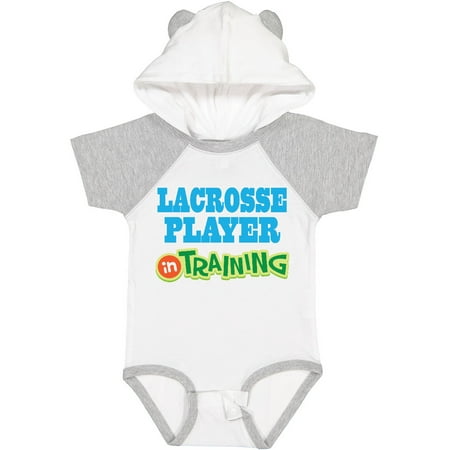 

Inktastic Lacrosse Player in Training Gift Baby Boy or Baby Girl Bodysuit