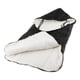 thumbnail image 3 of dormir para bebé suave y cálid de dormir para cochecit de dormir Cojín Gris Negro Sunnimix Envoltura de manta de envoltura infantil, 3 of 8