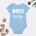 thumbnail image 4 of Boss Baby - Baby Clothes - Funny Newborn Bodysuit Outfits for Boys And Girls Sky Blue-style 18months, 4 of 7