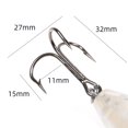 thumbnail image 1 of Topwater Popper Tuna Lures 14cm Wobbler Artificial Sea Fishing Bait (C) Likrtyny Para estrenar, 1 of 7
