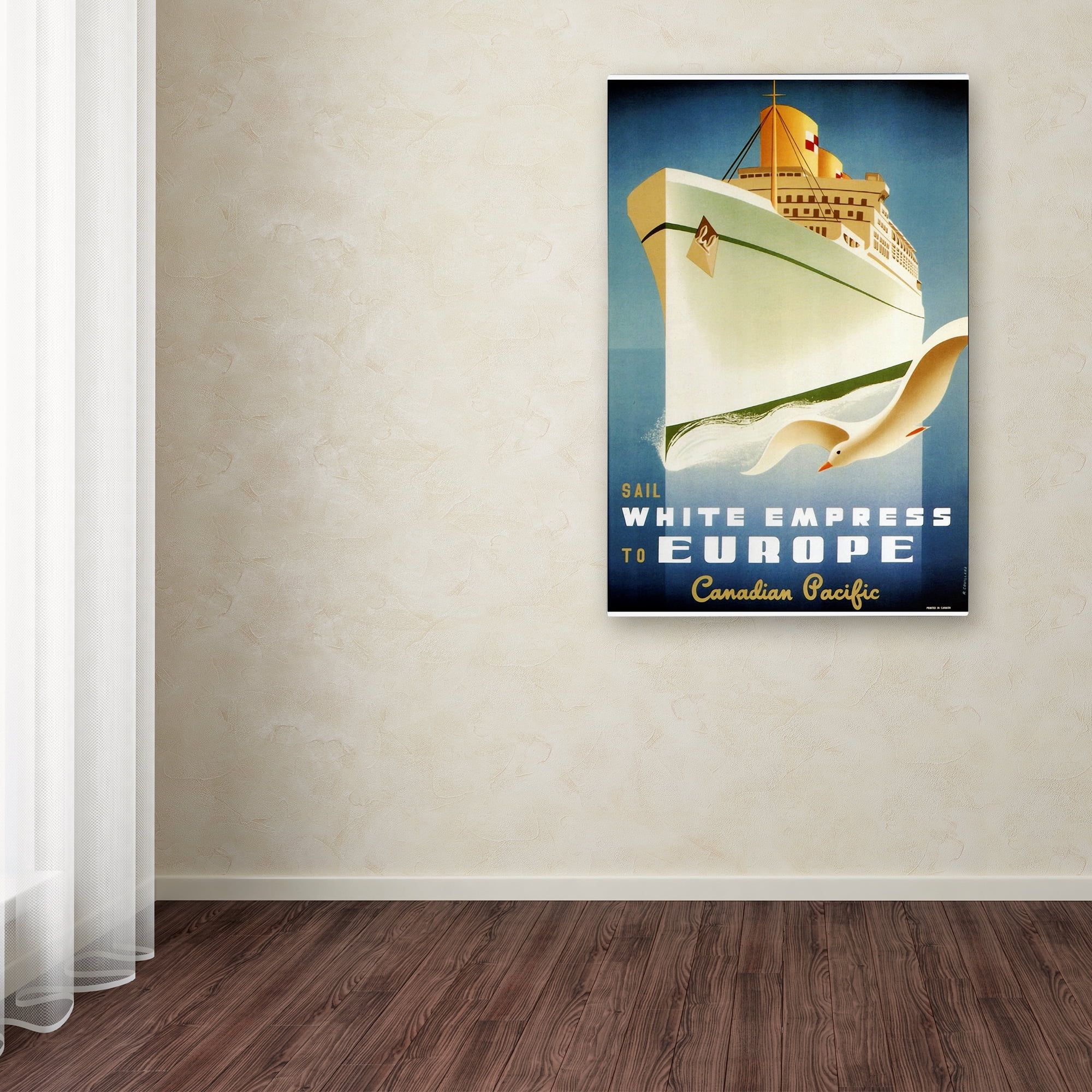 Trademark Fine Art 'Travel 287' Canvas Art by Vintage Lavoie