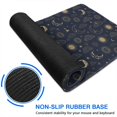 thumbnail image 6 of Long Mouse Pads for Desk,Blue Sun Moon Cloud Star Comet Pattern Desk Mats on Top Of Desks, Desk Mouse Pad Extra Large with 3mm Non-Slip Base and Stitched Edge for Gaming,Office,Work,Home 31.5"x15.7", 6 of 6