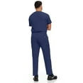 thumbnail image 2 of Hey Scrubs Set Men Stretch V-Neck Scrub Top and Six Pocket Tapered Pant Bundle, Elastic Waistband Scrubs for Men, 2 of 4