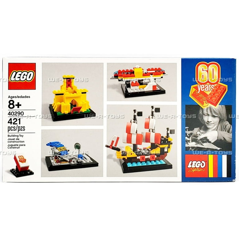 60 Years 40290 Lego Lego 60 Years Lego 40290 60th Anniversary Set