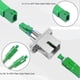thumbnail image 3 of Fiber Optic Adapter APC Female To LC/APC Male Converter, Single Mode, Singlemode Adapters, Digital Communication, 3 of 5