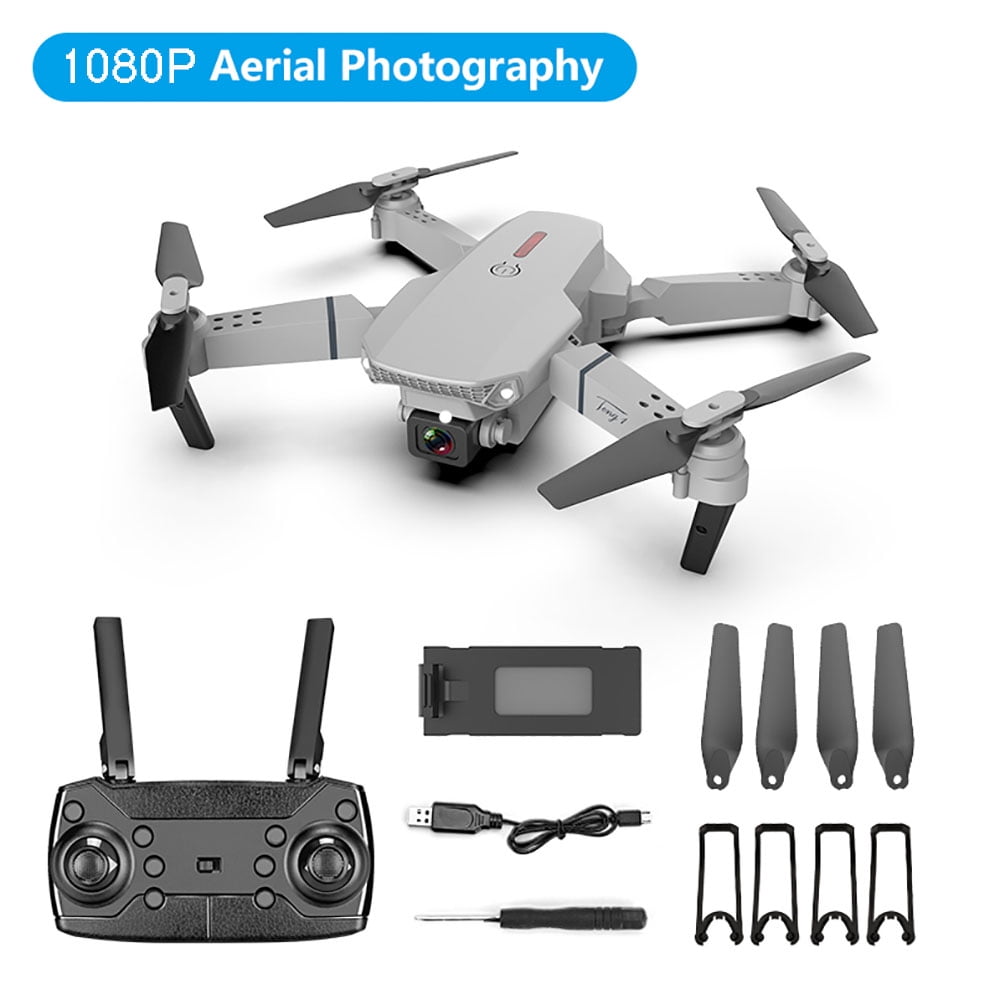 F69 Drone Pro LED 5MP 1080P HD Camera Selfie WIFI FPV Foldable RC Quadcopter 