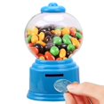 thumbnail image 2 of Distributeur de Pièces de Monnaie Bleu Mignon en Forme de y, Machine à Jouets, Pot de Rangement pour Gommes, 2 of 4