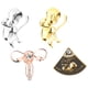 thumbnail image 4 of BRIGHTFUFU 4 PCS Broche Pin Clothing Pin Pin Broche de metal Broches de solapa para decoración, 4 of 7