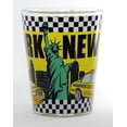 thumbnail image 2 of New York Yellow Clear Taxi Cab SOL Shot Glass…, 2 of 3