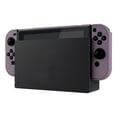 thumbnail image 5 of PlayVital Back Cover for Nintendo Switch Console, Handheld Separable Hard Shell for NS Joycon, Customized Dockable Protective Case for Nintendo Switch - Dark Grayish Violet, 5 of 8