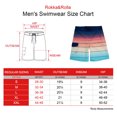 thumbnail image 2 of Rokka&Rolla Men's 9" NO Mesh Liner Board Shorts Elastic Waist Quick Dry Swim Trunks, up to Size 2XL, 2 of 10