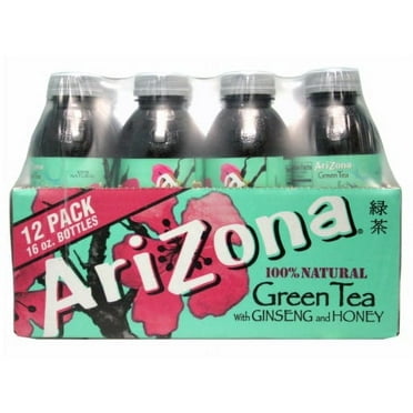 AriZona Green Iced Tea Multipack Bottles 12 pk / 16 fl oz