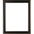 thumbnail image 2 of 2" Polystyrene Executive Modern Picture Frame by WholesaleArtsFrames-com 27x39 738 Series - Black & Bronze - Made In USA, 2 of 5