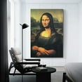 thumbnail image 3 of Octavio Ocampo Print Painting Mona Lisas Chair Posters Art Print Wall Photo Paint Poster Hanging Picture Family Bedroom Decor Gift 16x24inch(40x60cm), 3 of 6