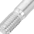 thumbnail image 3 of HONMEET 1ensemble Outil de Réparation de Rail de Tronçonneuse en Métal Durable Vis à Double Extrémité avec Écrous Argent, 3 of 7