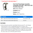 thumbnail image 2 of Front Fuel Pump Hanger Assembly - Compatible with 2000 - 2002 Ford E-450 Econoline Super Duty 2001, 2 of 2
