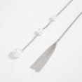 thumbnail image 3 of NICKSUN Minimalist Long Layered Necklace for Women, Luxury Stackable Beaded Lariat Chain with Heart & Imitation Pearl Pendants, 3 of 5