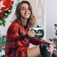 thumbnail image 4 of Taza de café navideña de cerámica, linda taza de café navideña, regalo de Navidad para mujeres, hombres, niños, oficina y personal, 4 of 5