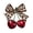 Red, variant on Manfei Cheetah Print Bowknot Black Out Curtains for Girls Women,Kids Teens Bling Crystal Sequins Curtains Pack of 2 (42x63 Each),Super Cozy Room Decor