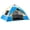 Blue, variant on PoP Up Canopy Instant Camping Tent, 2-4 Person Family Tents For Camping With Door & 3 Windows, Anti-UV Waterproof Easy Setup Camping Tent For Beach Camping Hiking Outdoor Backpacking, Dark Green