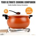 thumbnail image 3 of Multifunctional Large Capacity Non-stick Pressure Cooker – 8 Quart Micro-Pressure Cooking Pot, Versatile Electric Pressure Cooker for Slow Cook, Sauté, Steam & Keep Warm, 3 of 9