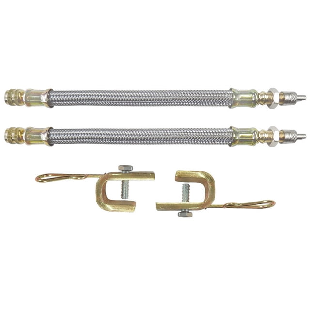 Convenient Accessory for Bus Tyres, Outdoors 18cm Truck & Trailer Tire Valve Extensions, 2-Pack
