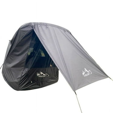 LADUTA Car Trunk Tent Sunshade Rainproof Shade Awning Tent for Car Self-Driving Tour Barbecue Outdoor Camping Black
