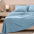 thumbnail image 5 of Bare Home  Polar Fleece Deep Pocket Sheet Set Sand Twin XL, 5 of 5