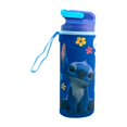 thumbnail image 1 of Botella Plástico con Funda Neopreno, Diseño Stitch Live Action, Botella Con Funda y Tapa Push-Up, Capacidad 600 ml, Color Azul, 1 of 7