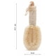 thumbnail image 2 of Cepillo corporal, cepillo de masaje, cepillo para la piel seca y sisal para baño y ducha, fibras naturales para mejorar la circulación sanguínea, exfoliar la piel y reducir la celulitis, 2 of 5