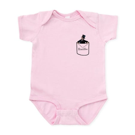 

CafePress - Infant Pocket Abe Body Suit - Baby Light Bodysuit