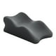 thumbnail image 3 of Almohada para piernas y rodillas, cojín de apoyo para piernas, ergonómico, liviano, suministros portátiles, almohada de espuma viscoelástica, almohada negro, 3 of 8