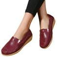 thumbnail image 3 of Caqnni Womens Penny Loafers Shoe Leather Loafers Driving Moccasins Shoes Comfortable Boat Shoe Dress Shoes Flats Shoes (,38), 3 of 7