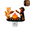 A#013, variant on Ghost Campfire Night Light, Plug-in Wall Flickering Flame 3D Roasting Marshmallow Ghost Lamp, Halloween Decor Spooky Season Wall Night Light for Indoor Use