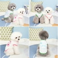 thumbnail image 6 of Comfortable Puppy Clothes - Round Neck Casual Wear Dog Vest - Sleeveless Clothes for Small Dogs, 6 of 8