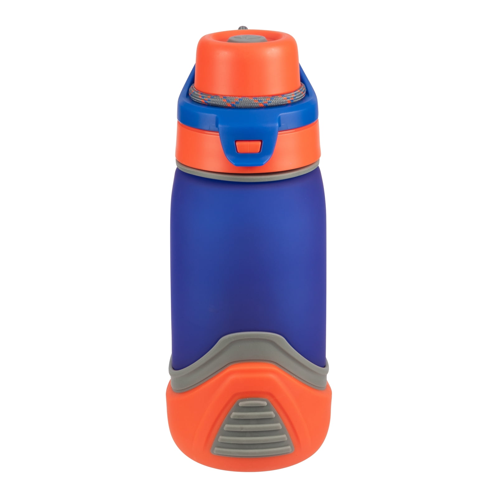 Cool Gear 16 oz Treadz Kids Chugger Water Bottle - Blue/Orange 2 Pack