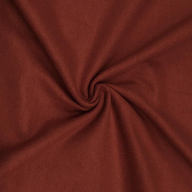 Cotton Flannel Fabric 45" Wide Soft Warm Comfy Many Colors By The Yard