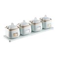 thumbnail image 1 of Contenedor de almacenamiento para cocina, contenedor de especias, caja de especias de 4 compartimentos, 1 of 5