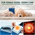 thumbnail image 5 of Kuoser Reusable Dog Diaper, Period Pant for Females in Heat & Incontinence Wrap for Males, Washable, Blue, M (1 Pack), 5 of 7