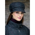 thumbnail image 4 of Irish Tweed Dark Gray Newsboy For Women Made By Mucros Weavers, 4 of 6