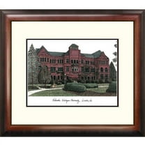 Nebraska Wesleyan University Alumnus Framed Lithograph