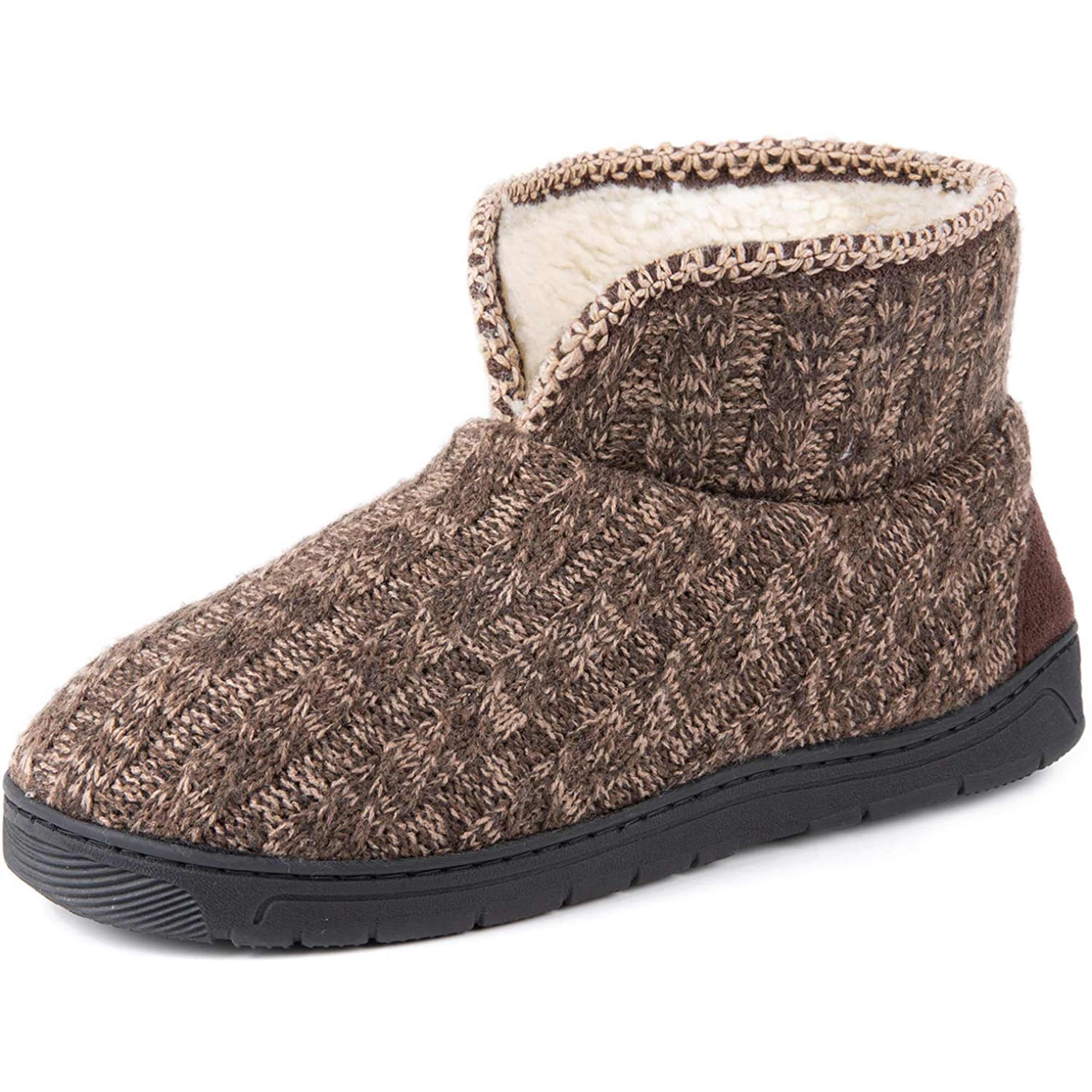 Sweater Knit Bootie Slipper 
