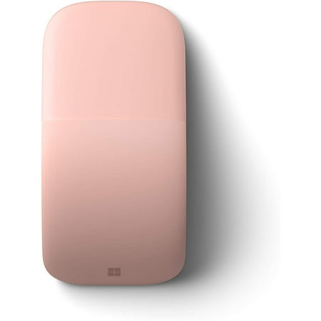 Microsoft - Arc Wireless BlueTrack Ambidextrous Mouse - Soft Pink