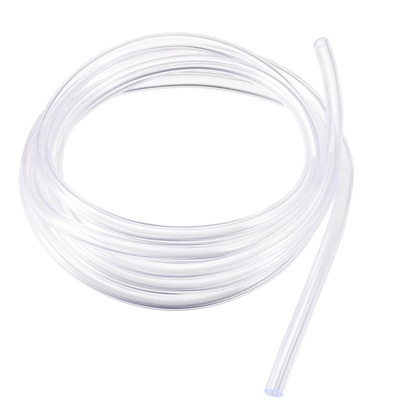 Uxcell PVC Hose Tube 3mm(0.11") ID x 5mm(0.19") OD 1.5m Clear Vinyl Tubing
